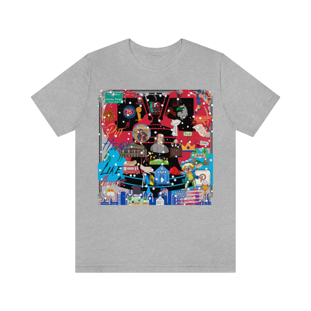 ND City Series PHILA Unisex Jersey Short Sleeve Tee