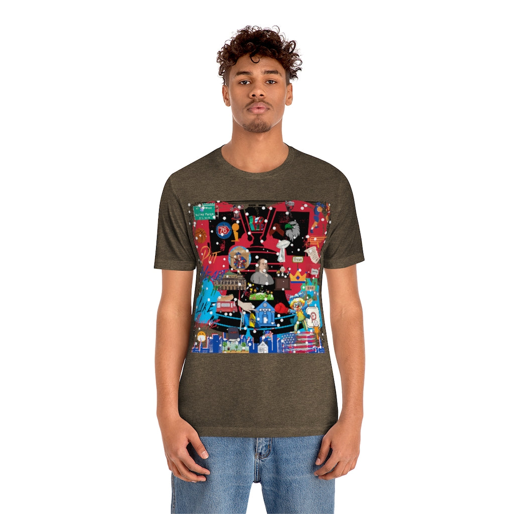 ND City Series PHILA Unisex Jersey Short Sleeve Tee