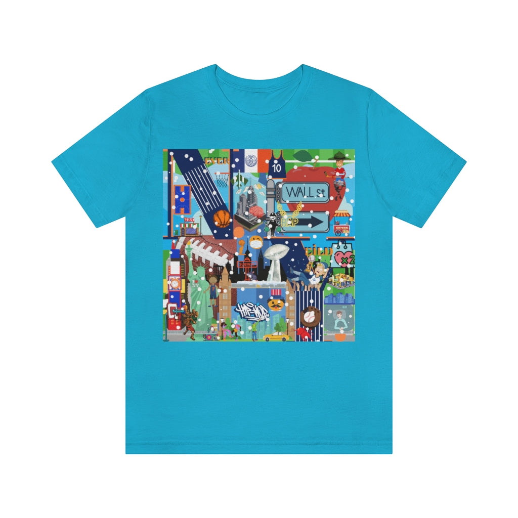 ND City Series N.Y. Unisex Jersey Short Sleeve Tee