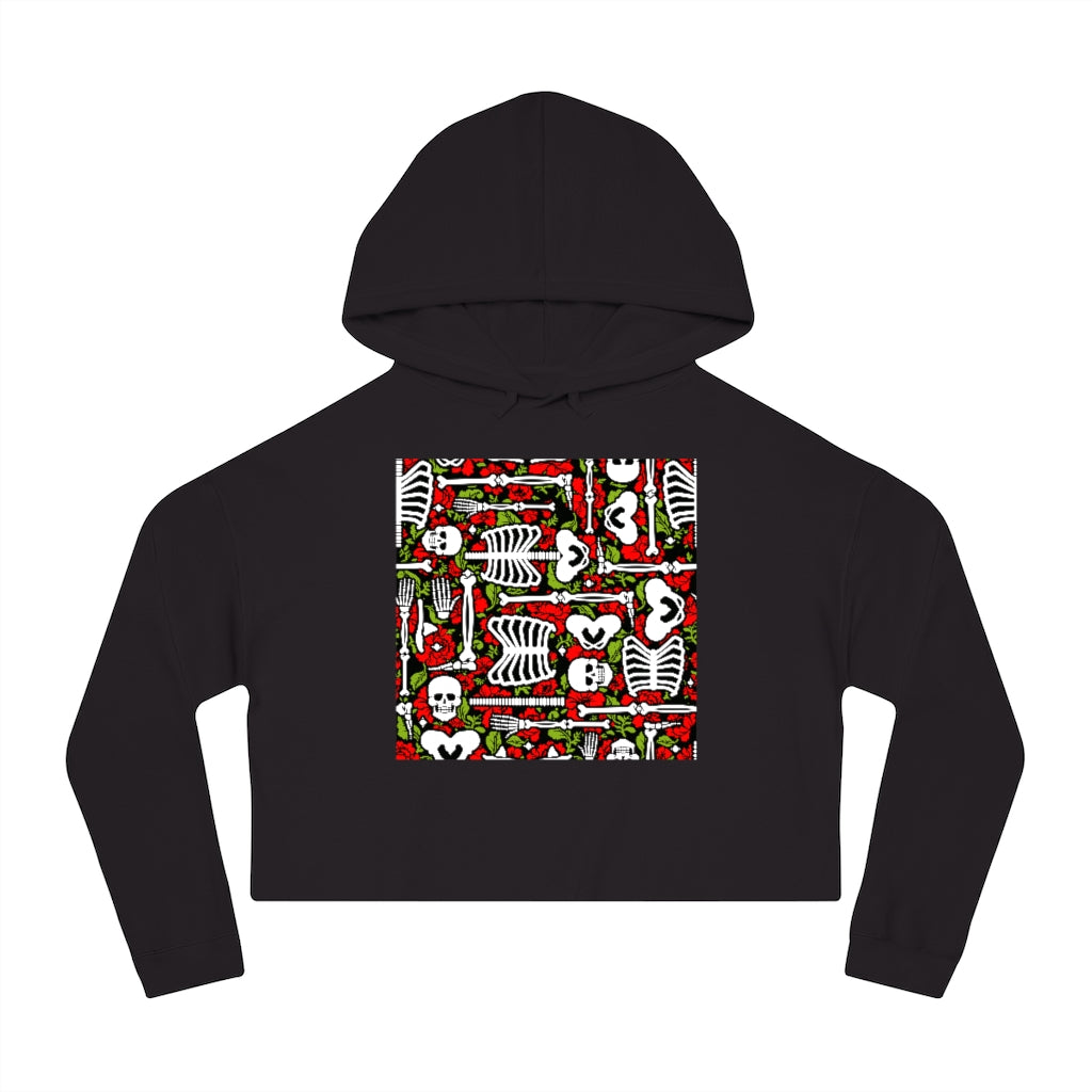 Death Lovely Women’s Cropped Hooded Sweatshirt