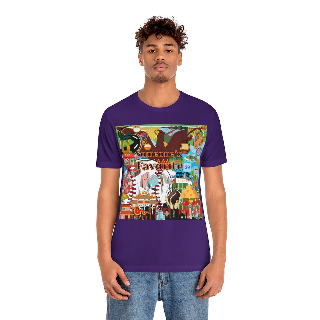 ND City Series S.F. Unisex Jersey Short Sleeve Tee
