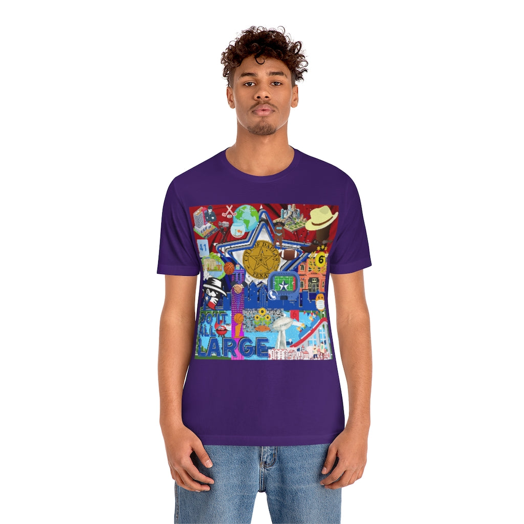 ND City Series DAL Unisex Jersey Short Sleeve Tee