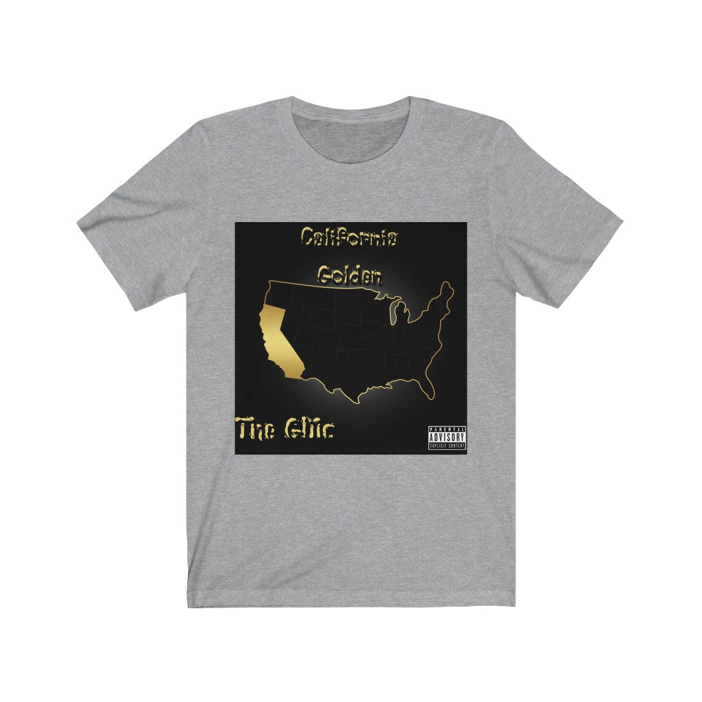 California Golden Unisex Jersey Short Sleeve Tee