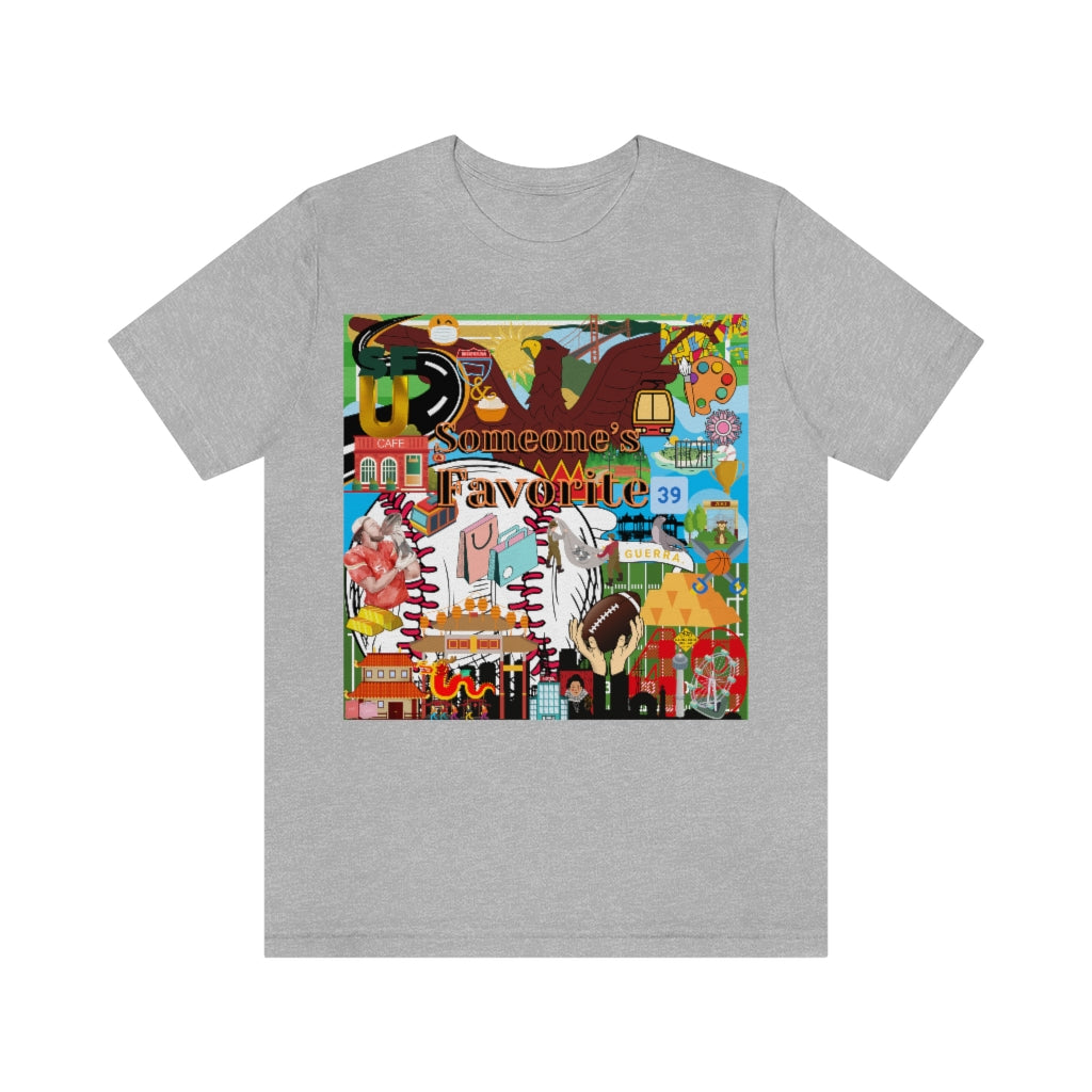 ND City Series S.F. Unisex Jersey Short Sleeve Tee