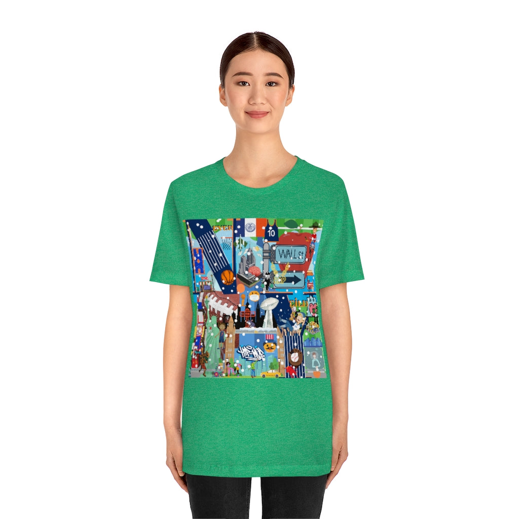ND City Series N.Y. Unisex Jersey Short Sleeve Tee