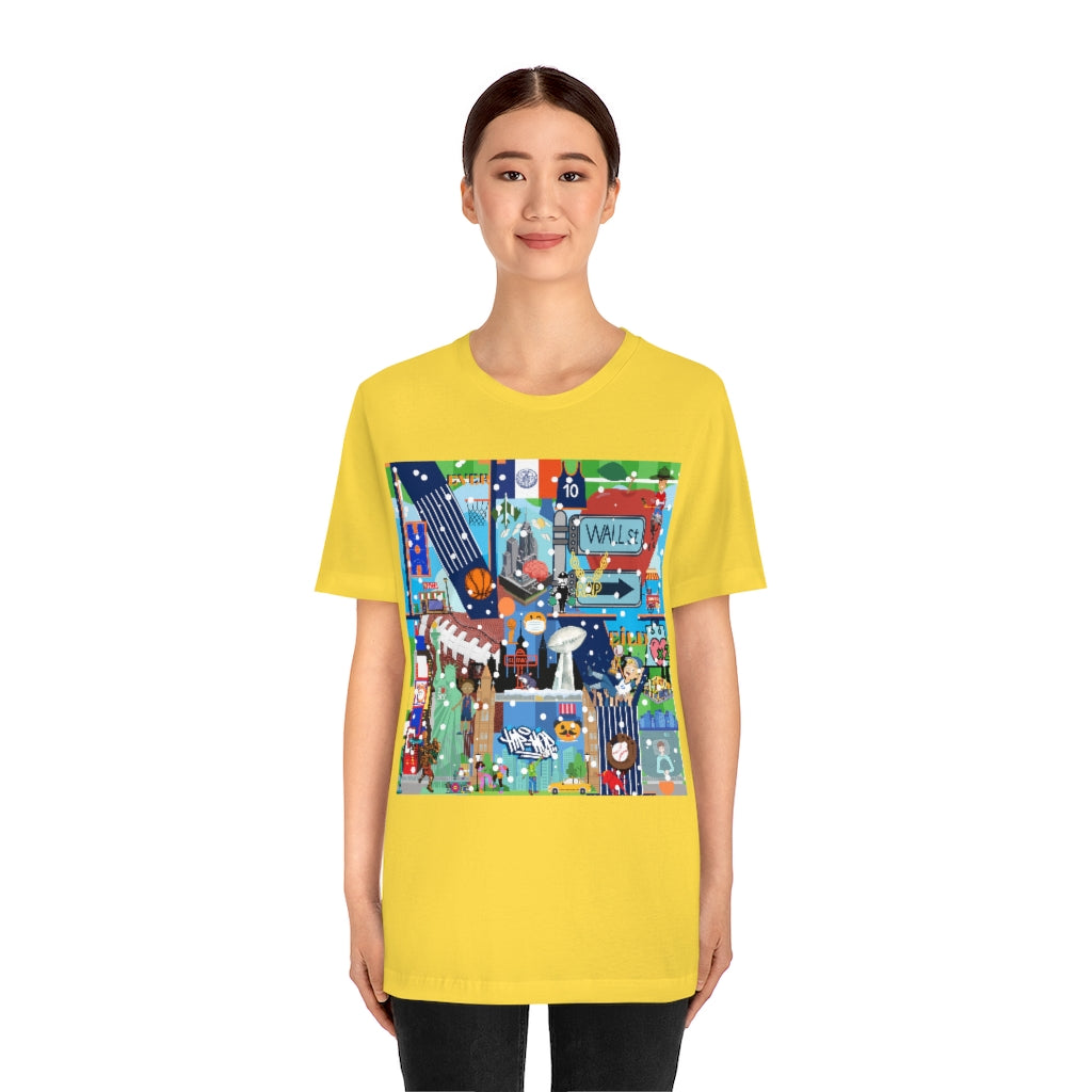 ND City Series N.Y. Unisex Jersey Short Sleeve Tee