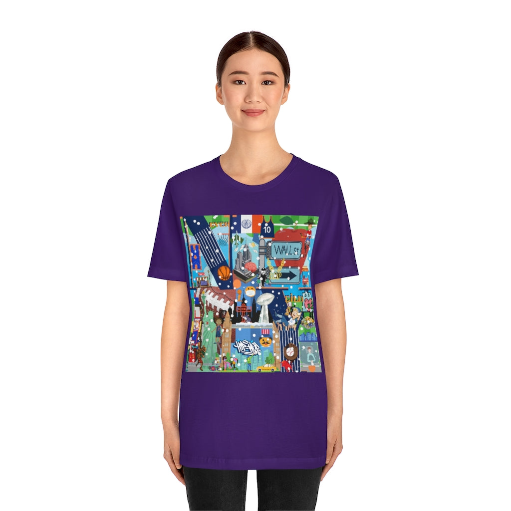 ND City Series N.Y. Unisex Jersey Short Sleeve Tee