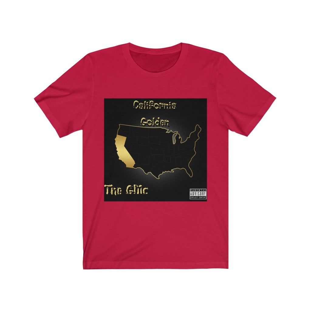 California Golden Unisex Jersey Short Sleeve Tee