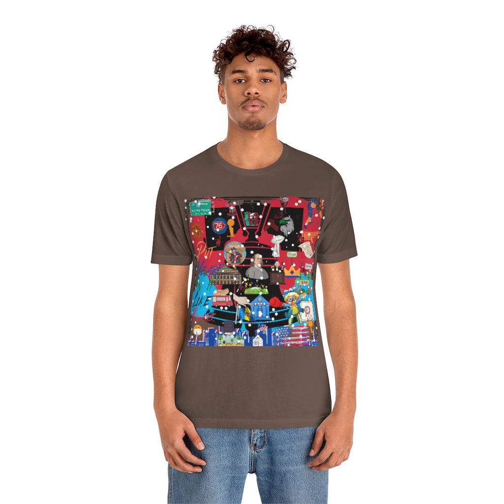 ND City Series PHILA Unisex Jersey Short Sleeve Tee
