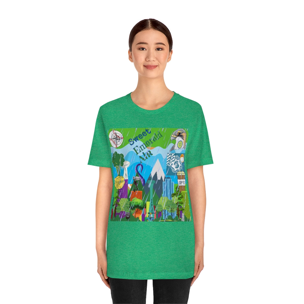 ND City Series SEA Unisex Jersey Short Sleeve Tee
