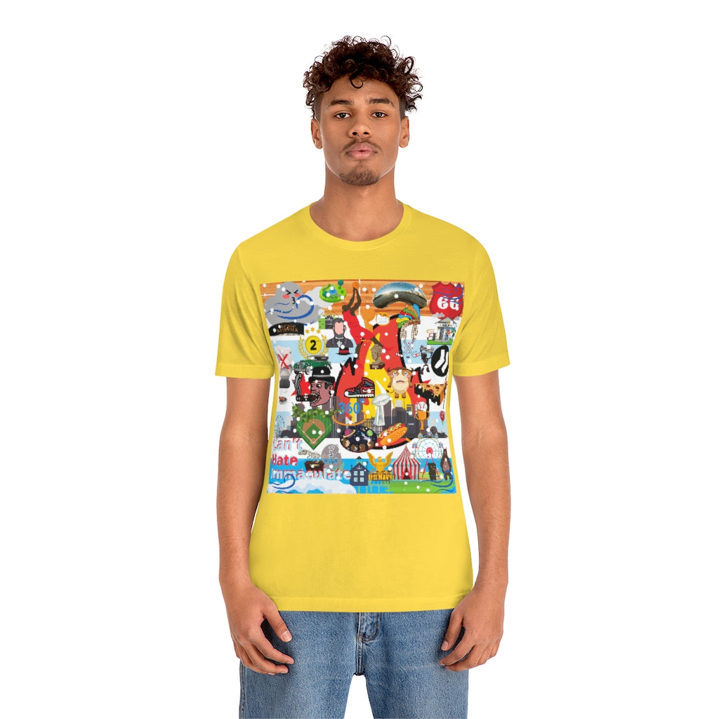 ND City Series CHI Unisex Jersey Short Sleeve Tee