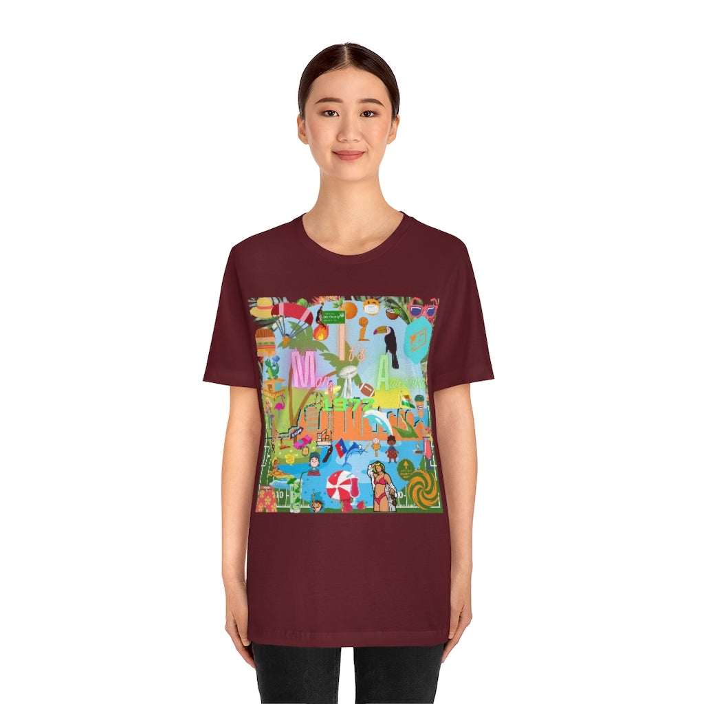 ND City Series MIA Unisex Jersey Short Sleeve Tee