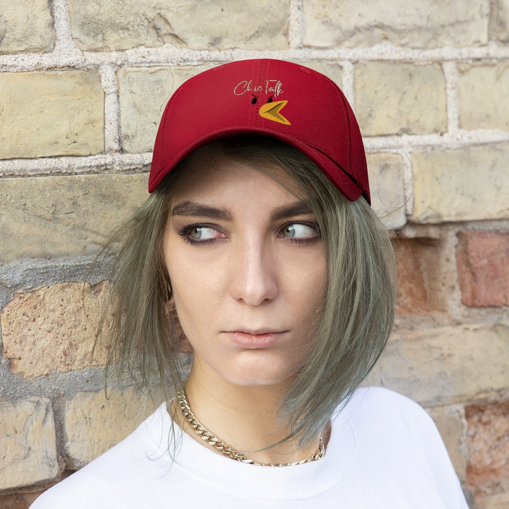 Chic Talk Unisex Twill Hat