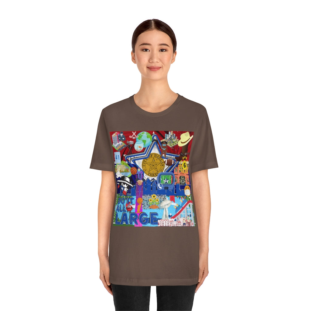 ND City Series DAL Unisex Jersey Short Sleeve Tee