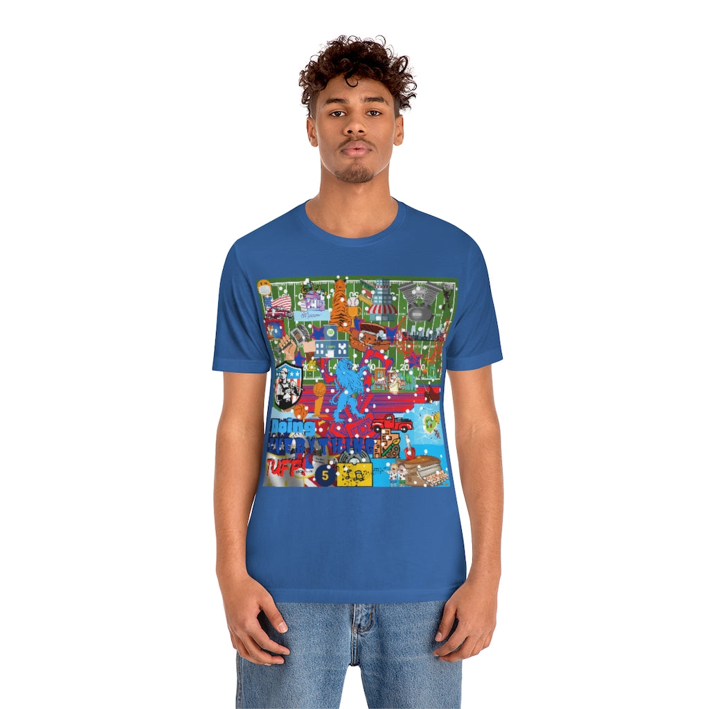 ND City Series DET Unisex Jersey Short Sleeve Tee