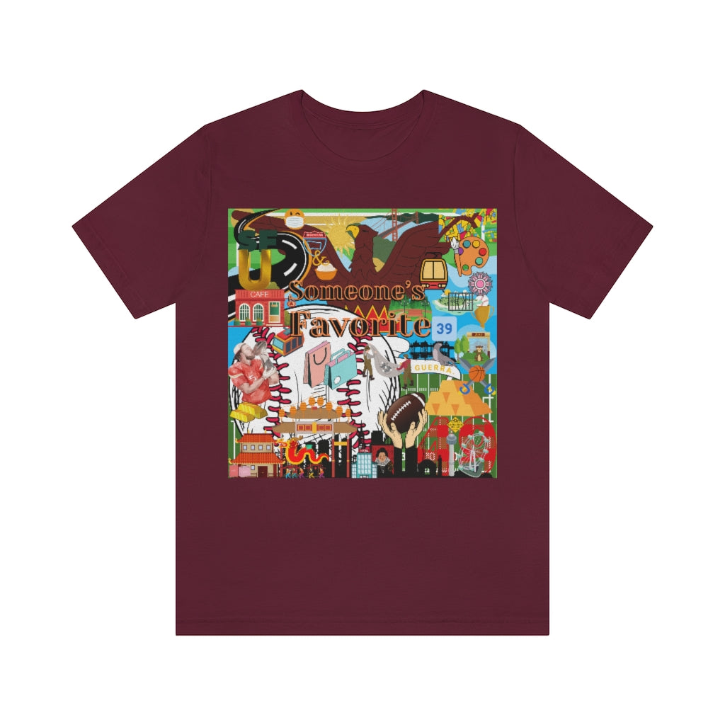 ND City Series S.F. Unisex Jersey Short Sleeve Tee