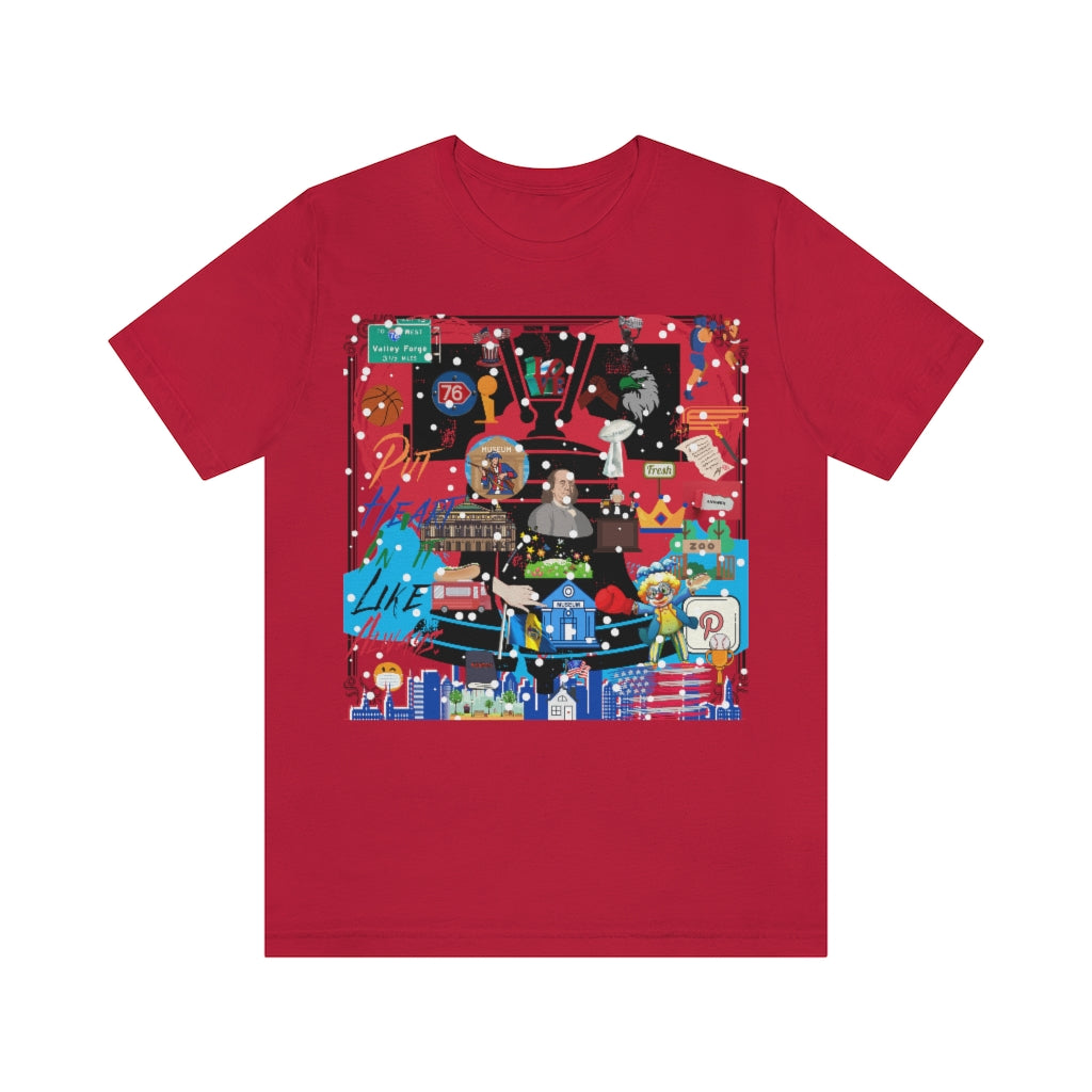 ND City Series PHILA Unisex Jersey Short Sleeve Tee