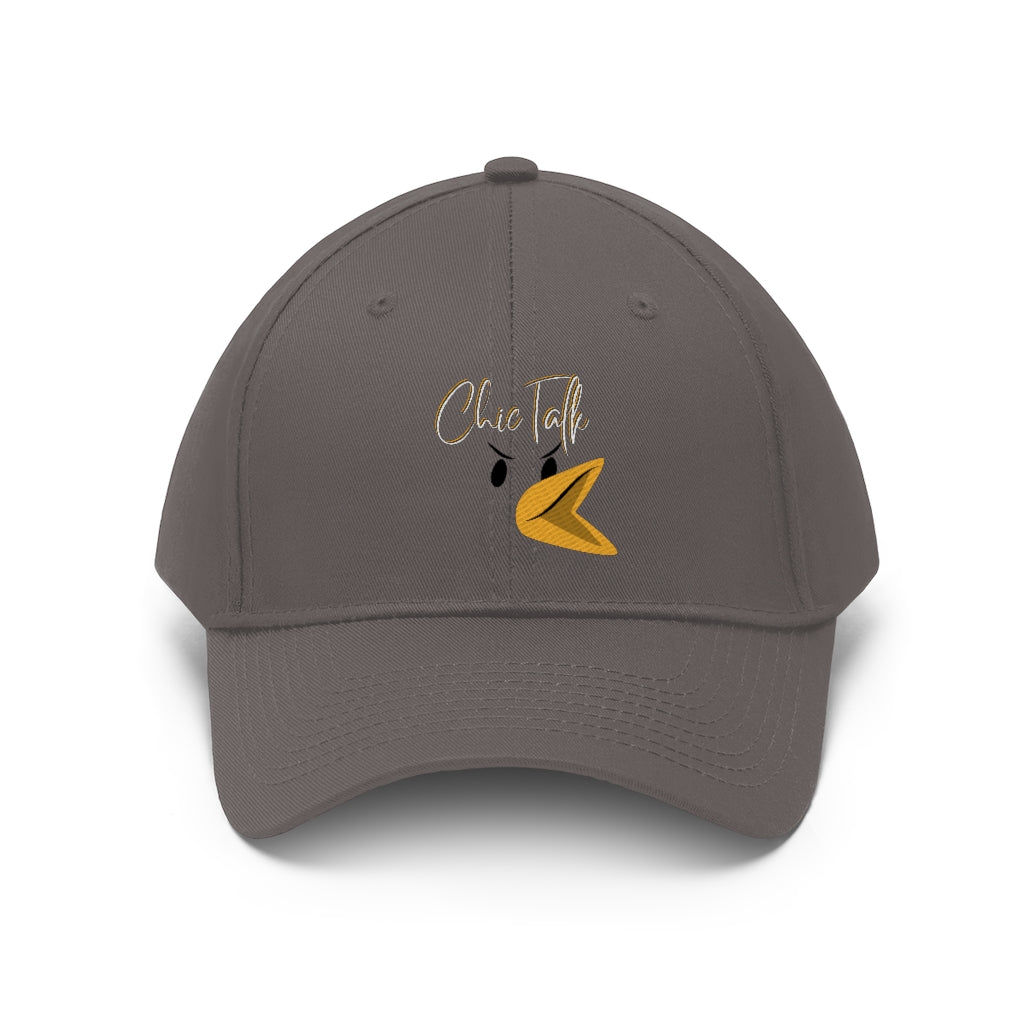 Chic Talk Unisex Twill Hat