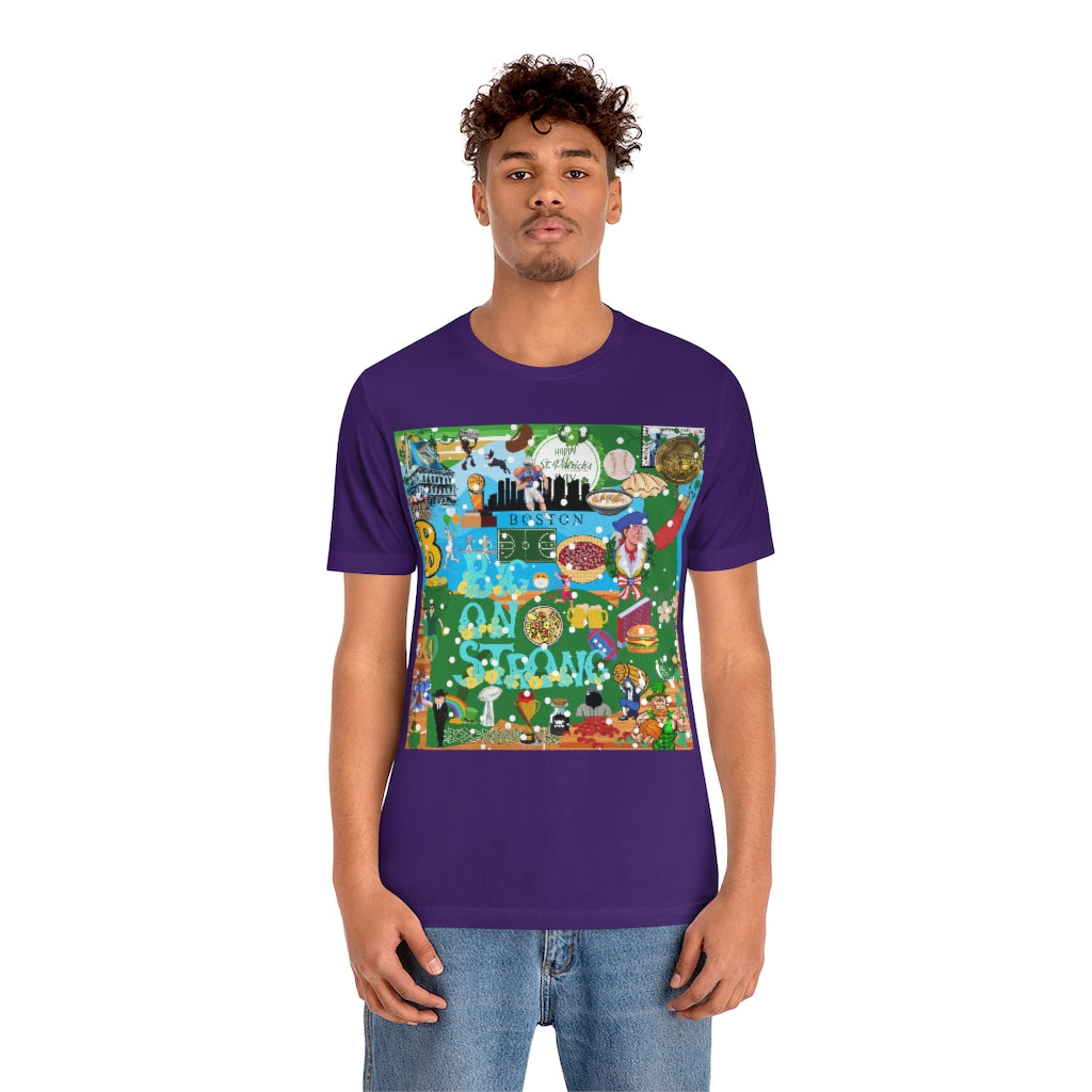 ND City Series BOS Unisex Jersey Short Sleeve Tee