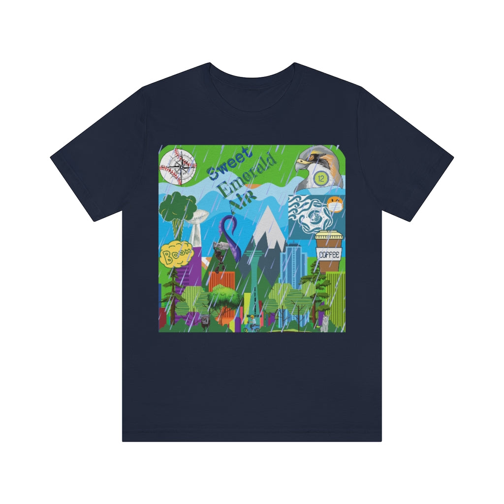 ND City Series SEA Unisex Jersey Short Sleeve Tee