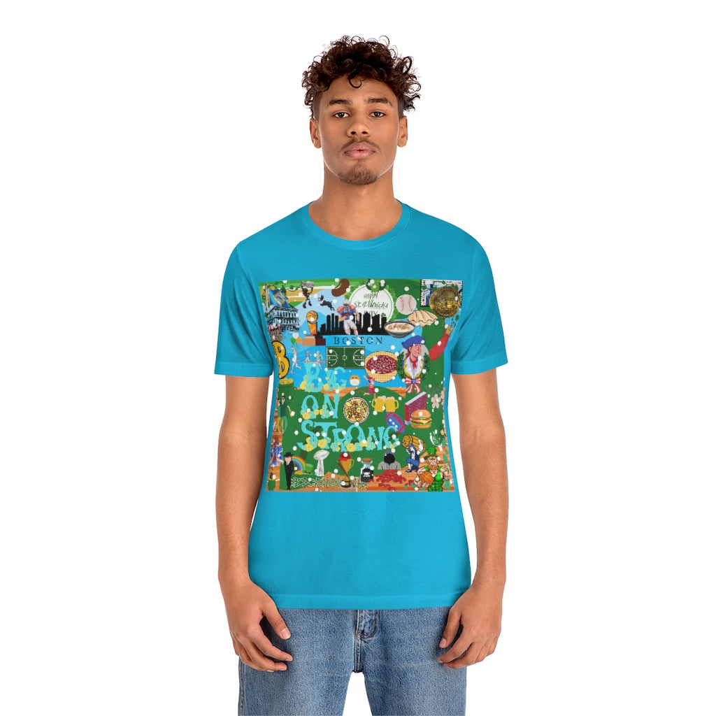 ND City Series BOS Unisex Jersey Short Sleeve Tee