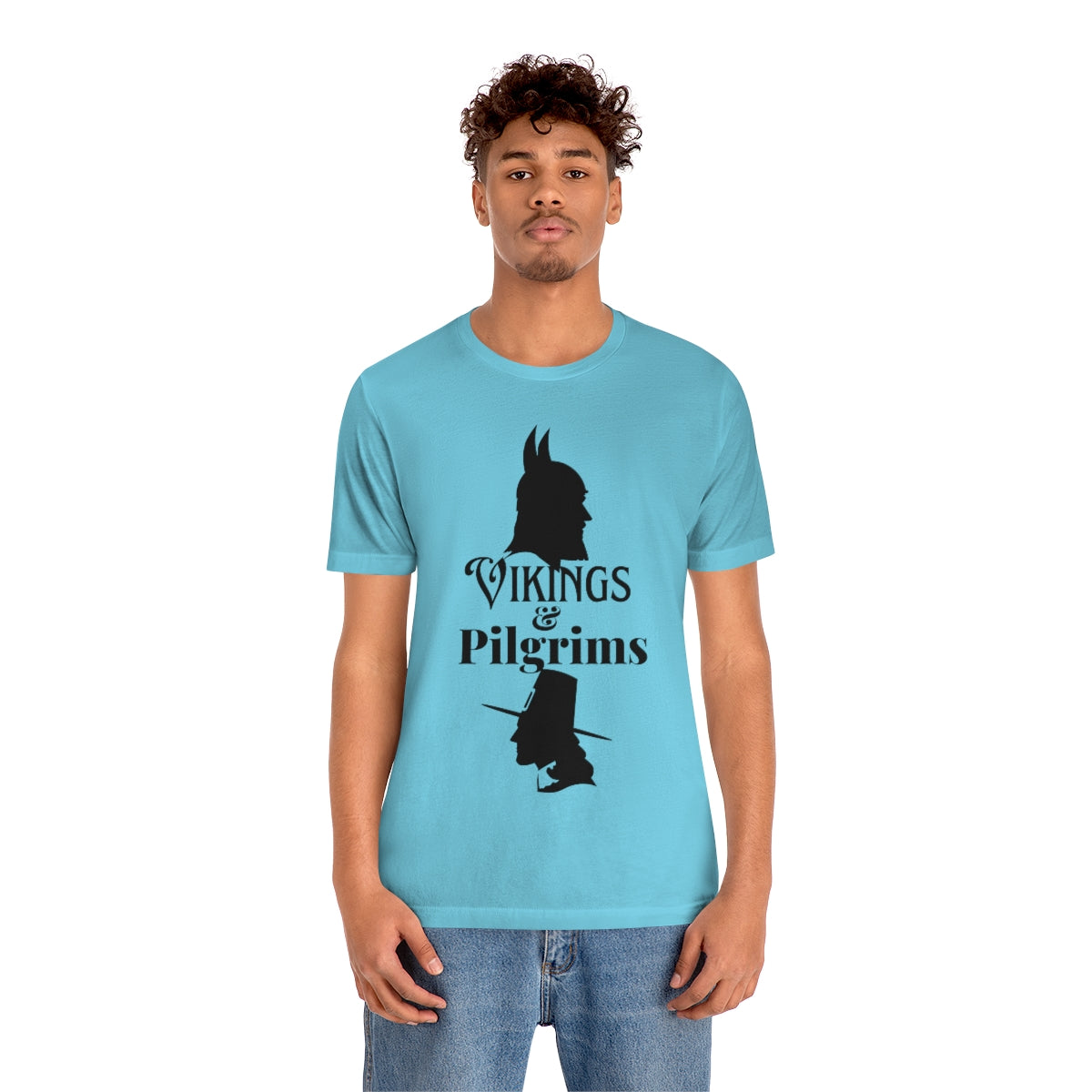 Vikings & Pilgrims Unisex Jersey Short Sleeve Tee