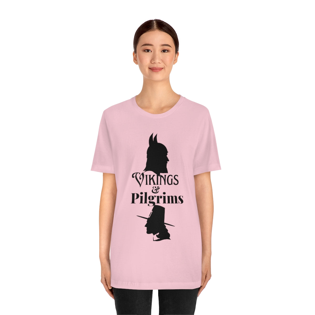 Vikings & Pilgrims Unisex Jersey Short Sleeve Tee