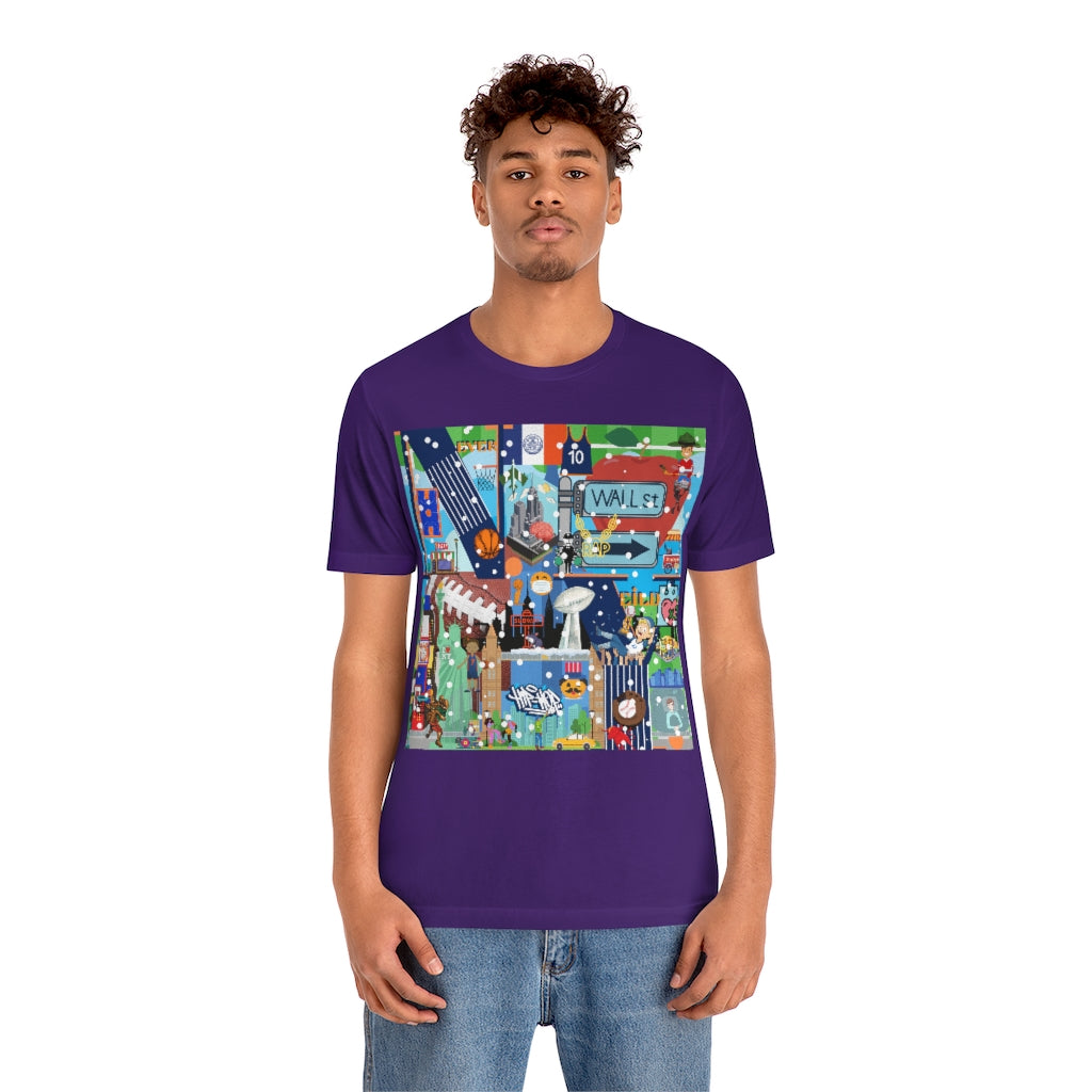 ND City Series N.Y. Unisex Jersey Short Sleeve Tee