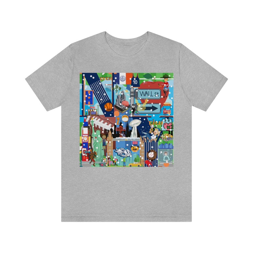 ND City Series N.Y. Unisex Jersey Short Sleeve Tee