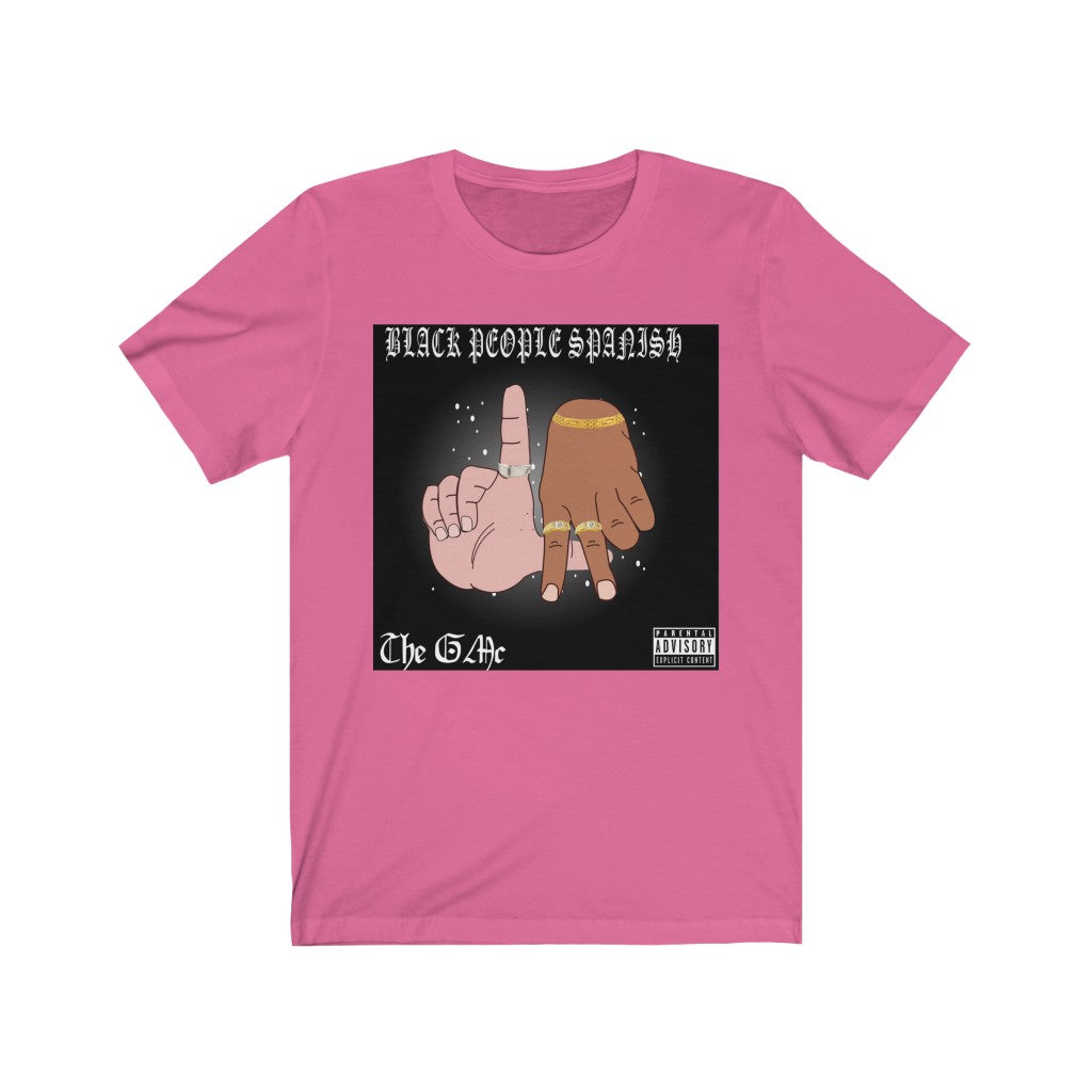 Black People Spanish Unisex Jersey Short Sleeve Tee