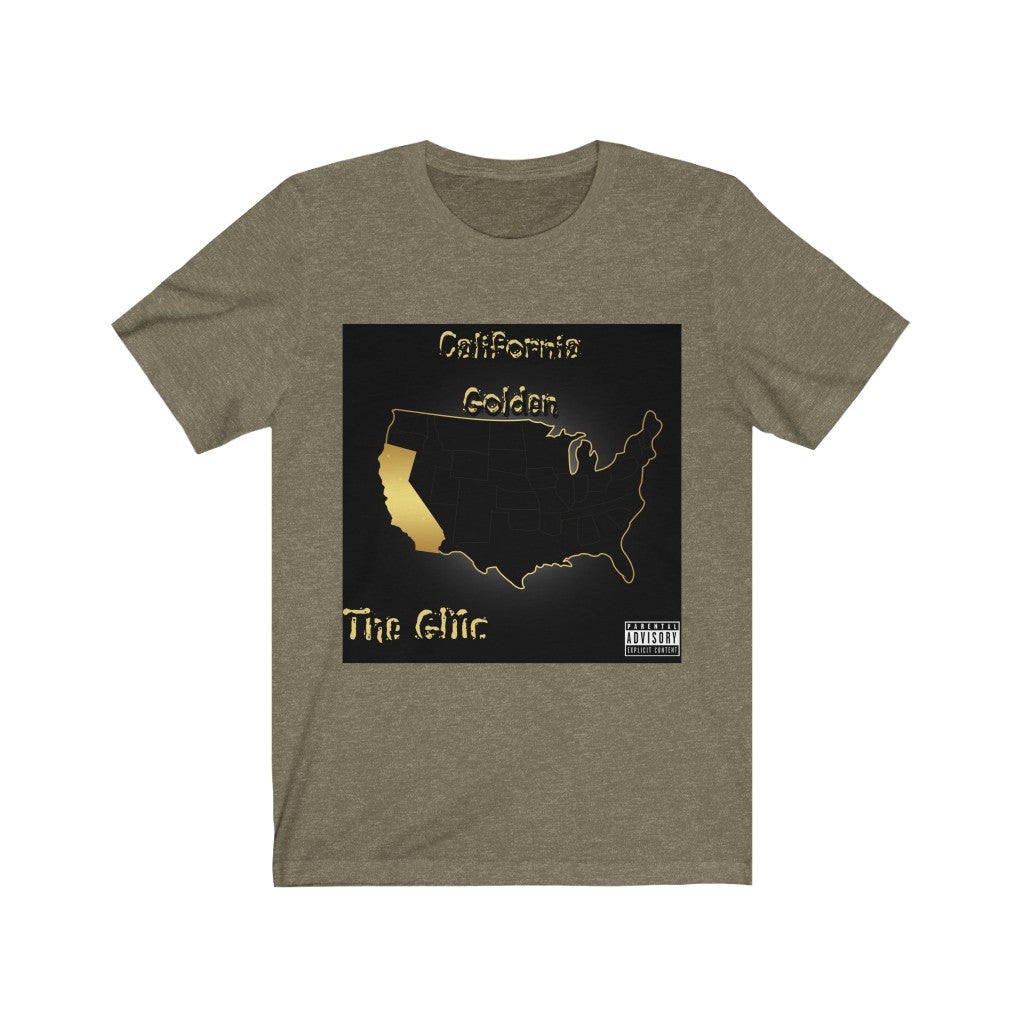 California Golden Unisex Jersey Short Sleeve Tee