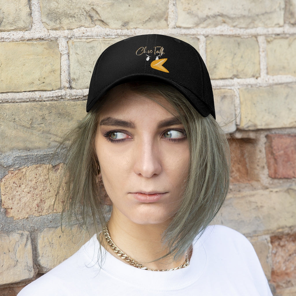 Chic Talk Unisex Twill Hat
