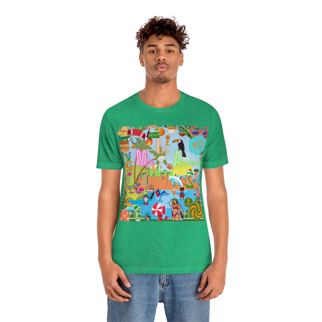 ND City Series MIA Unisex Jersey Short Sleeve Tee