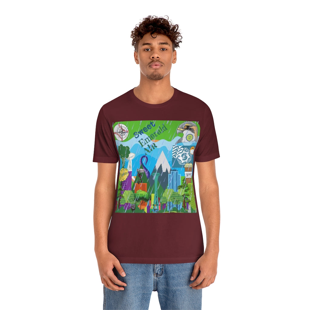 ND City Series SEA Unisex Jersey Short Sleeve Tee