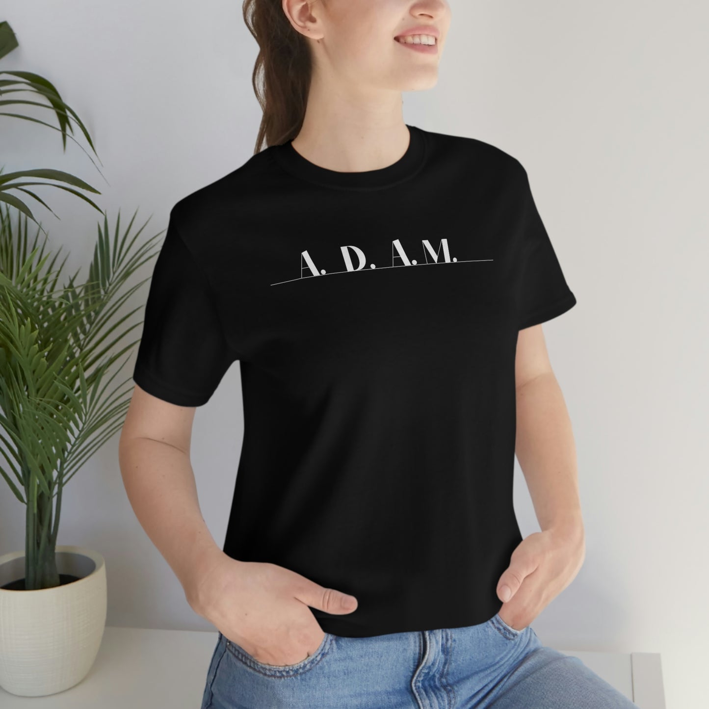 A.D.A.M. Unisex Jersey Short Sleeve Tee