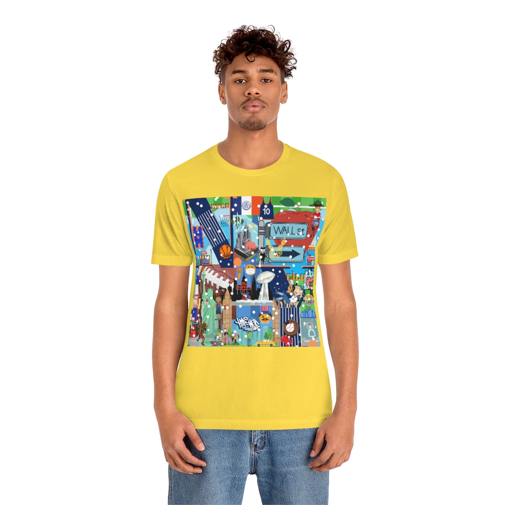 ND City Series N.Y. Unisex Jersey Short Sleeve Tee