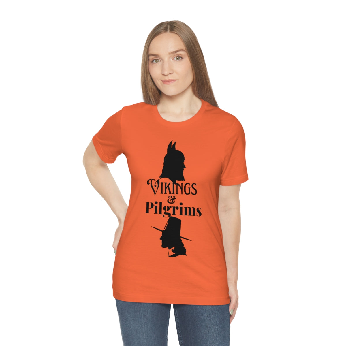 Vikings & Pilgrims Unisex Jersey Short Sleeve Tee