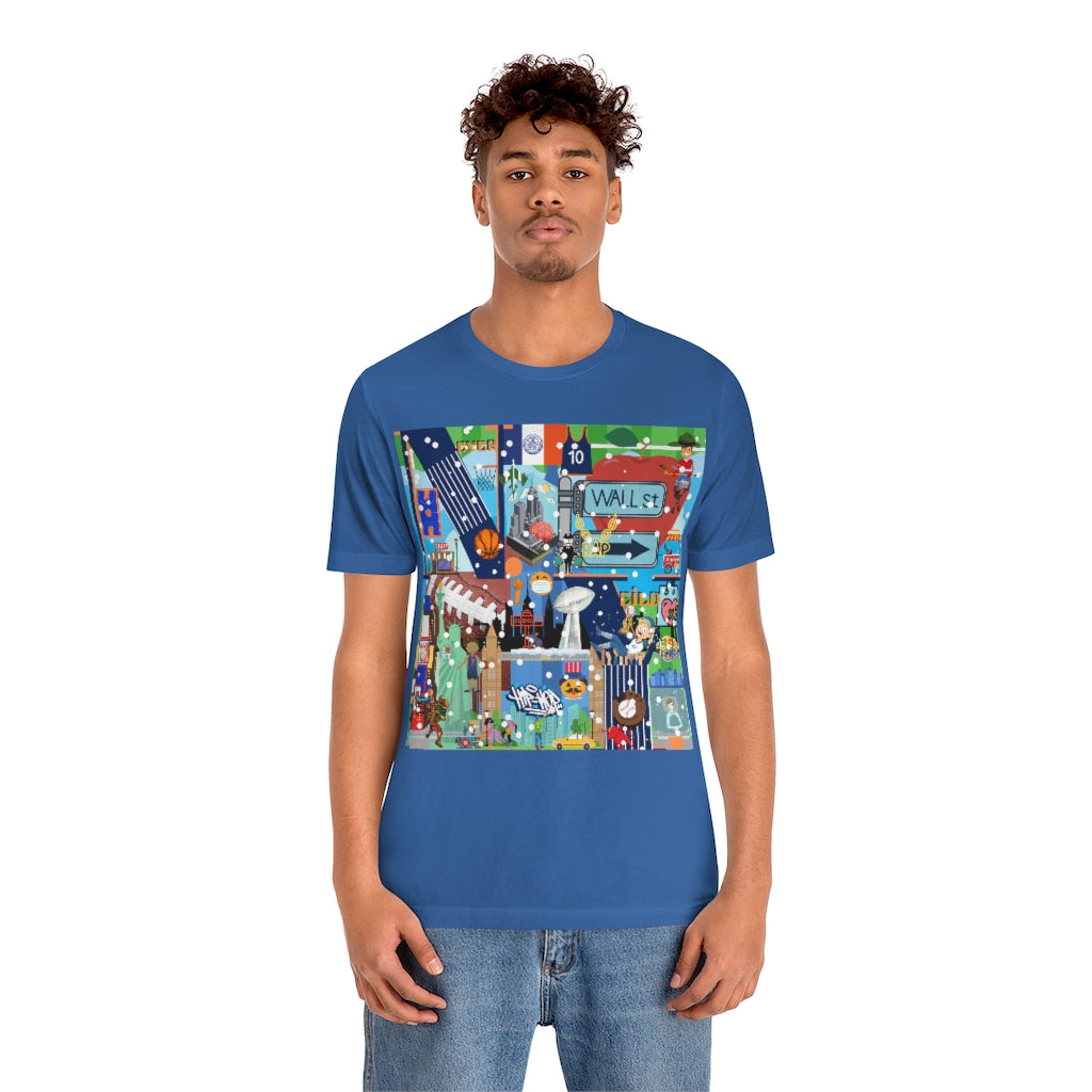 ND City Series N.Y. Unisex Jersey Short Sleeve Tee