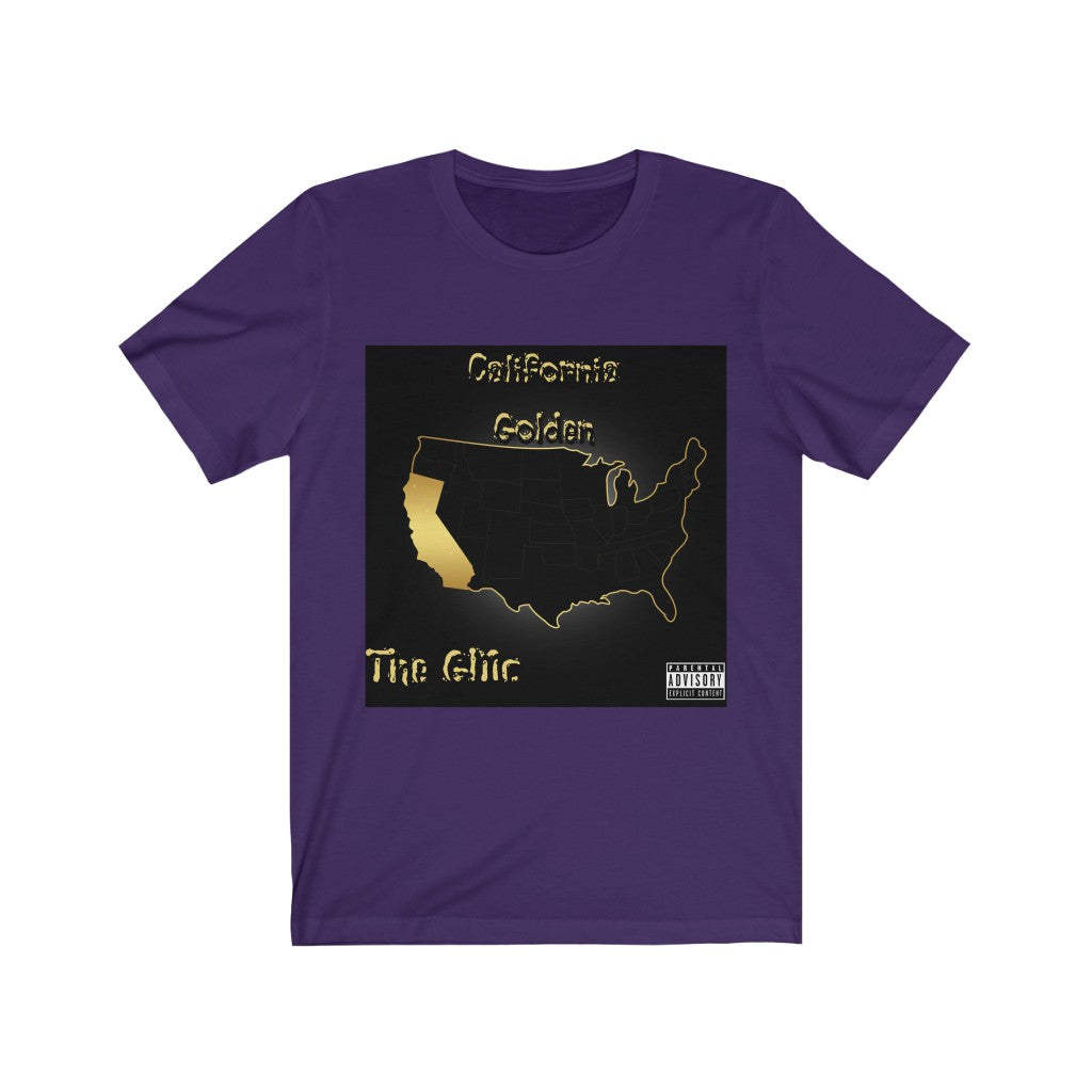 California Golden Unisex Jersey Short Sleeve Tee