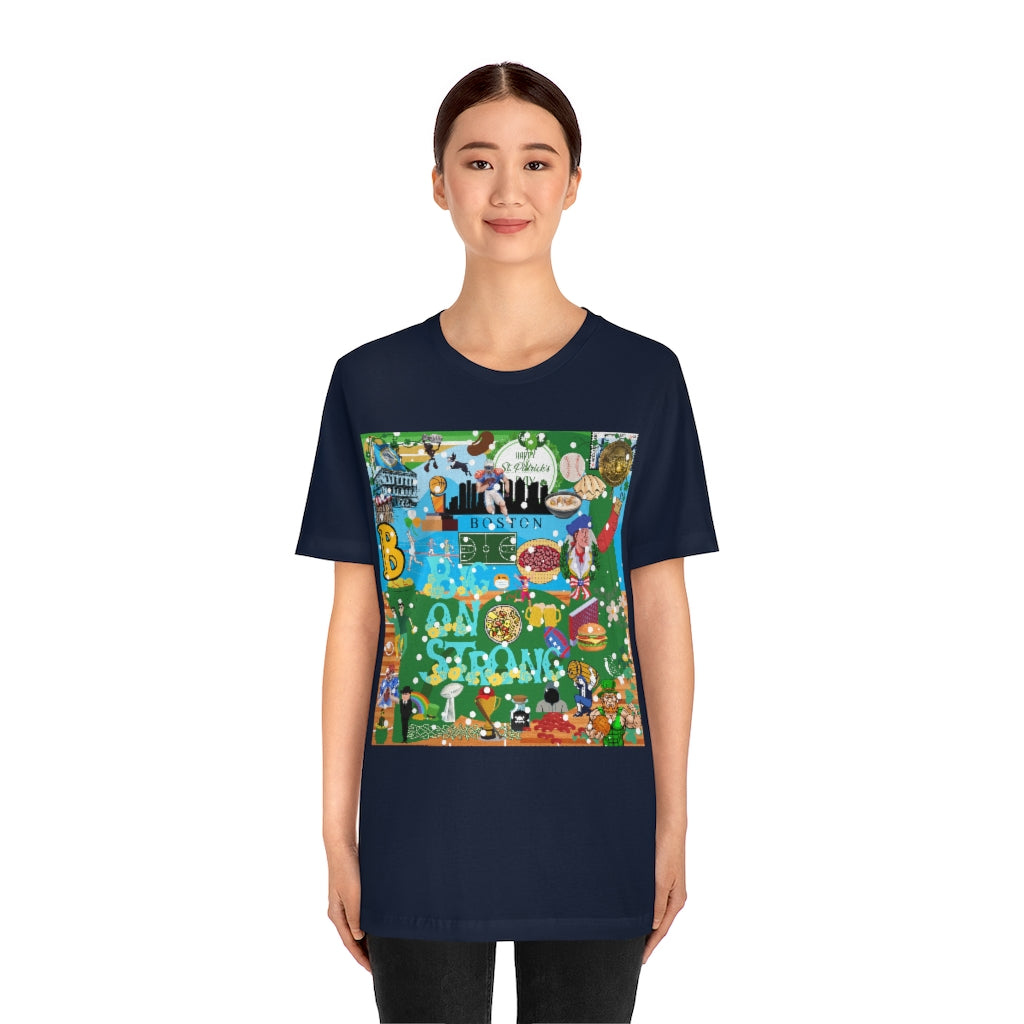 ND City Series BOS Unisex Jersey Short Sleeve Tee