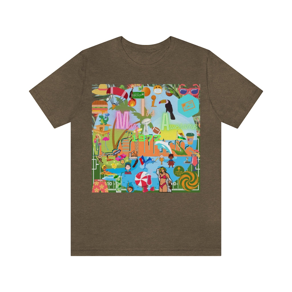 ND City Series MIA Unisex Jersey Short Sleeve Tee