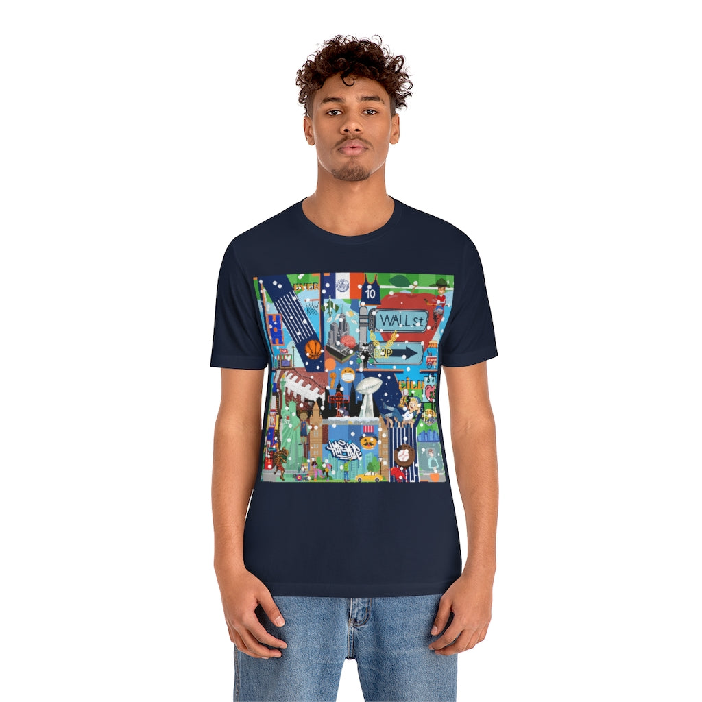 ND City Series N.Y. Unisex Jersey Short Sleeve Tee