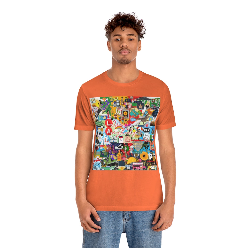ND City Series L.A. Unisex Jersey Short Sleeve Tee