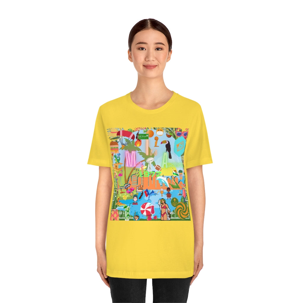 ND City Series MIA Unisex Jersey Short Sleeve Tee