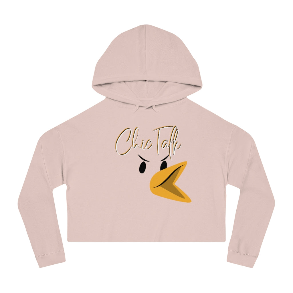 Chic Talk Women’s Cropped Hooded Sweatshirt
