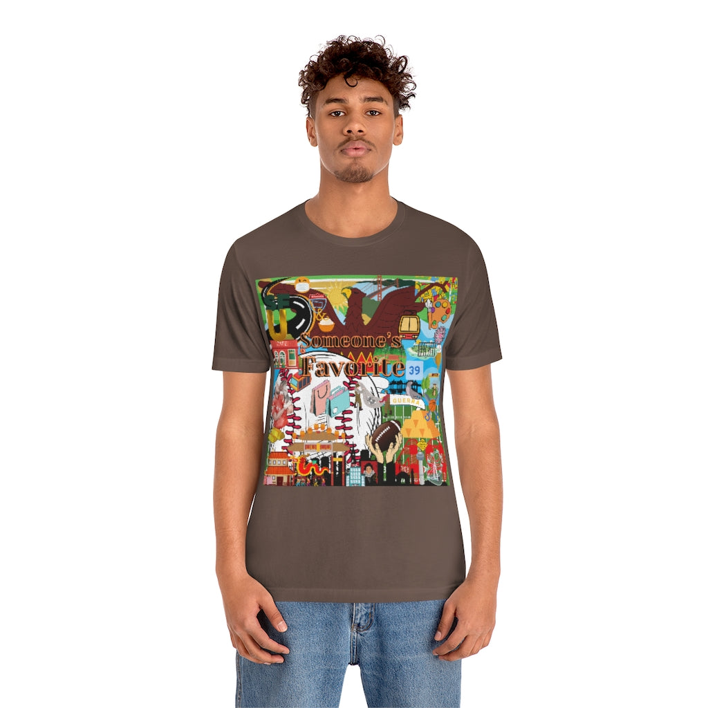 ND City Series S.F. Unisex Jersey Short Sleeve Tee