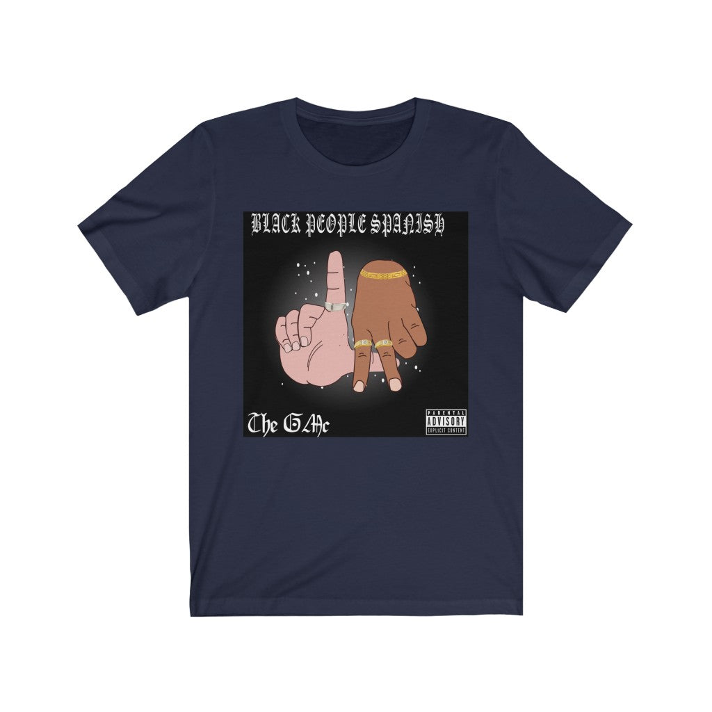 Black People Spanish Unisex Jersey Short Sleeve Tee