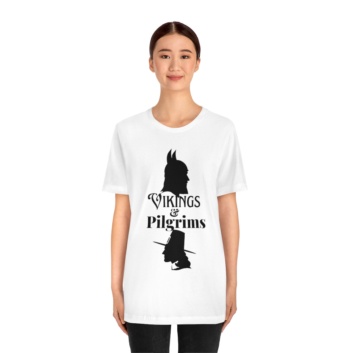 Vikings & Pilgrims Unisex Jersey Short Sleeve Tee