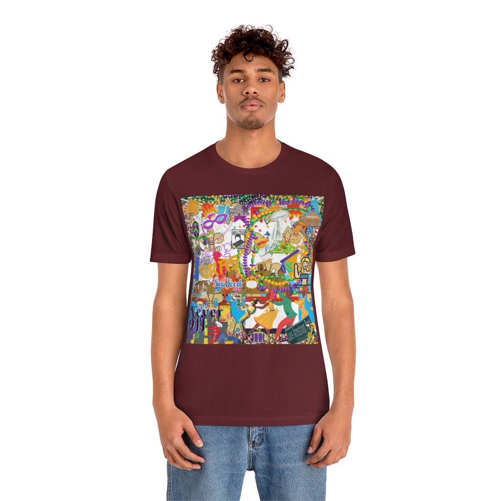ND City Series N.O. Unisex Jersey Short Sleeve Tee