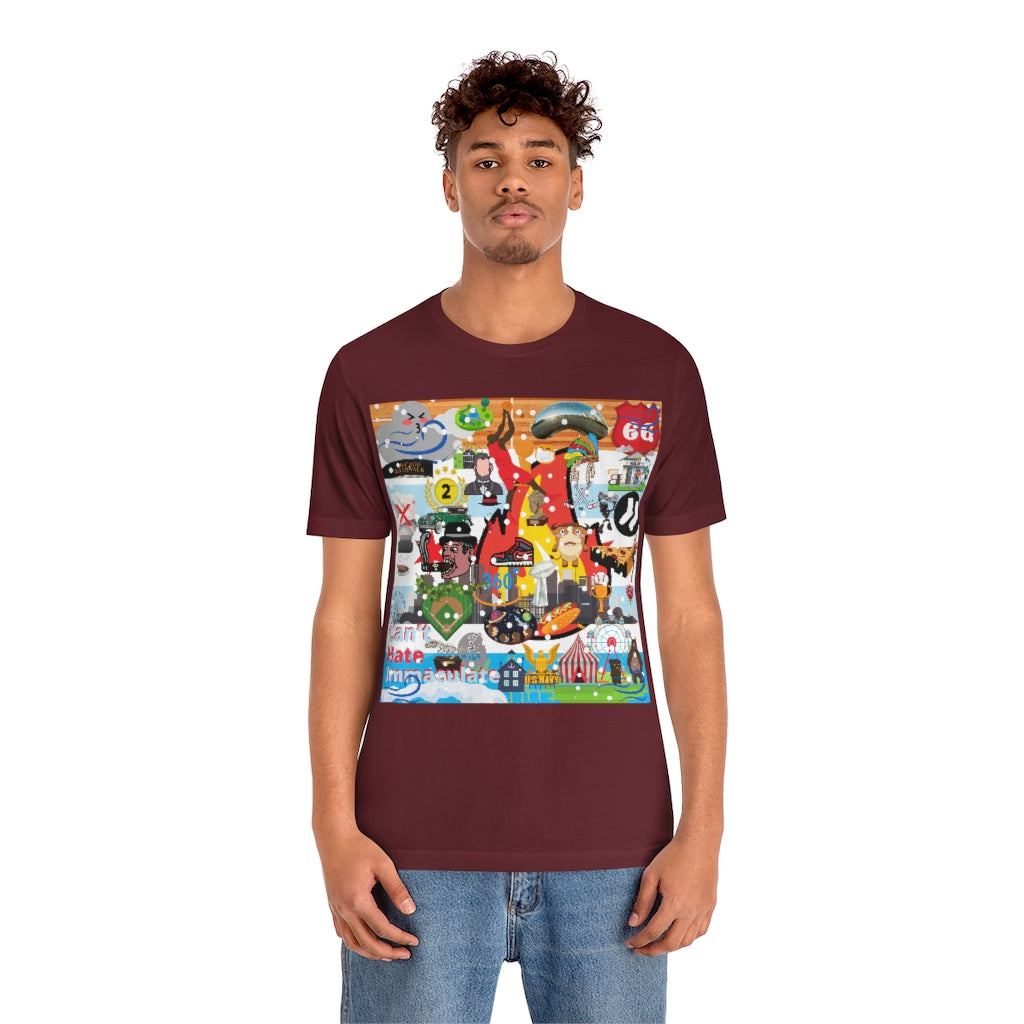 ND City Series CHI Unisex Jersey Short Sleeve Tee